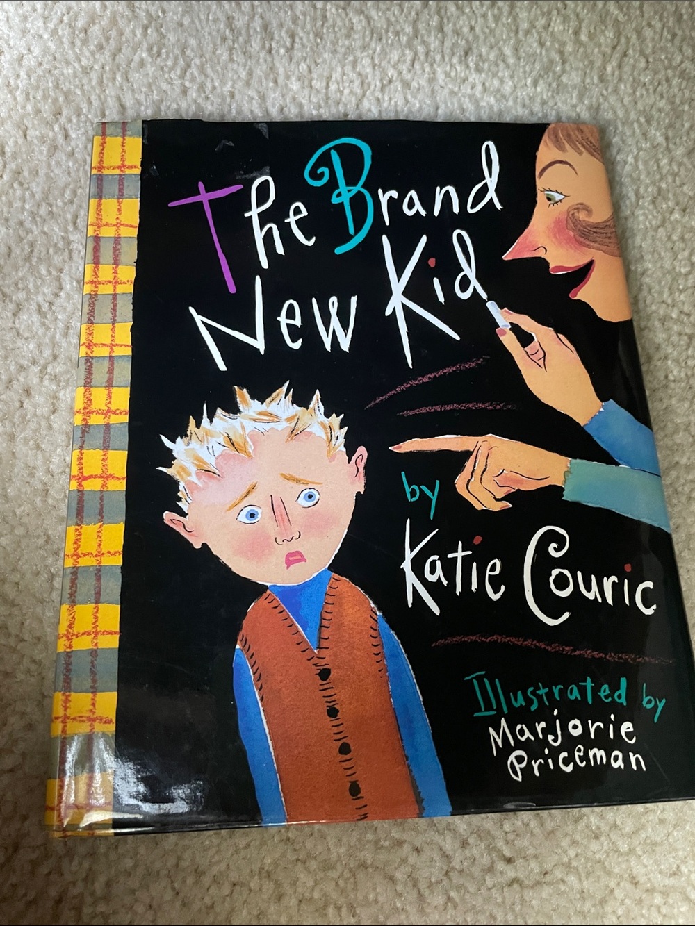 The Brand New Kid by - Kids Picture Book (Black, Yellow)